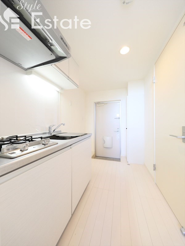 システムキッチン(ガス2口コンロ)