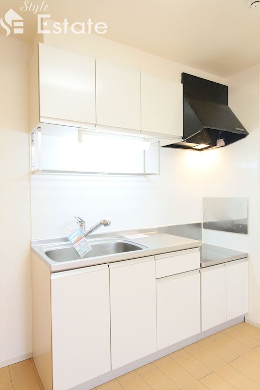 キッチン 2口ガスコンロ設置可