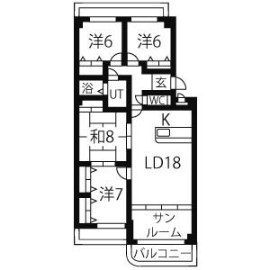 フロイエン高針　エアコンは冷房のみ