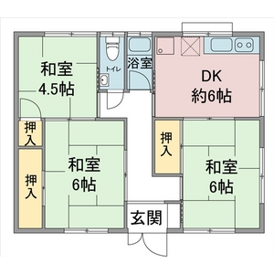 【平和が丘小・猪子石中】平和ヶ丘借家