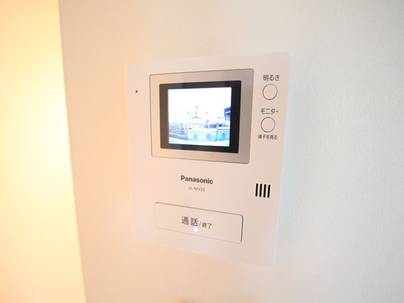 モニター付きインターホン