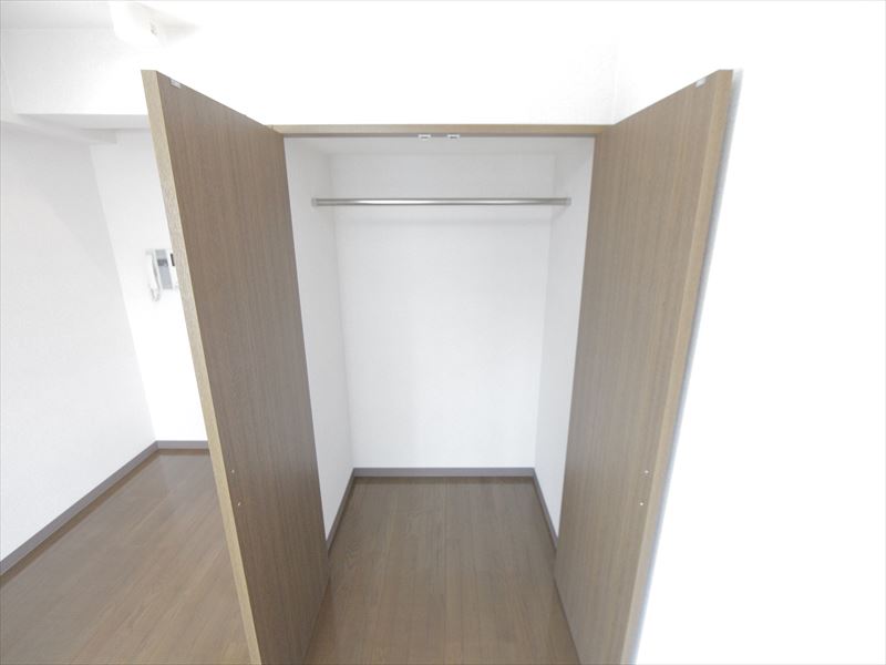 クローゼット充実してます。