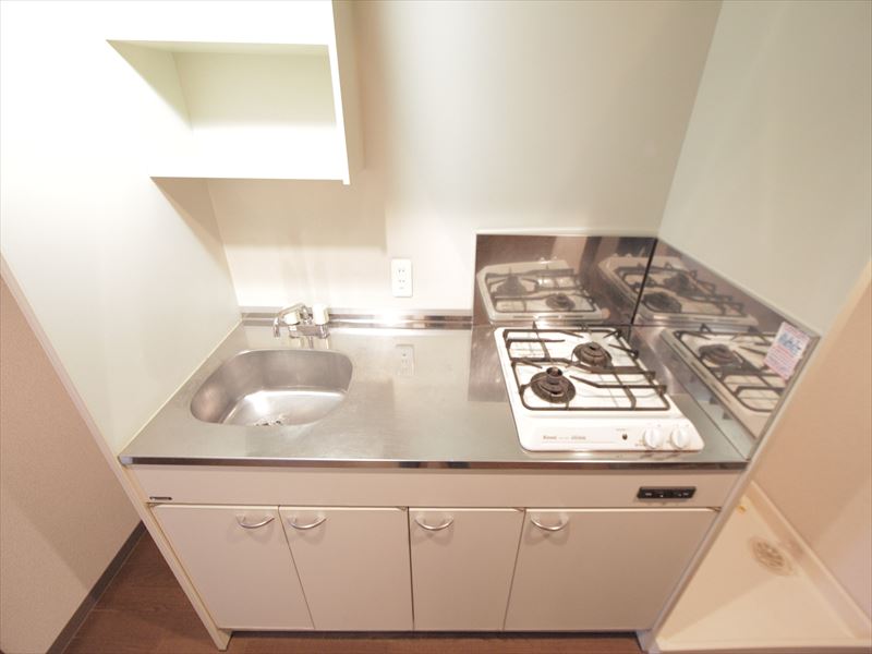 システムキッチン(ガス2口コンロ)