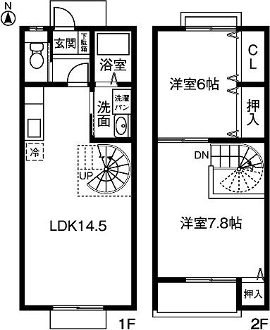 アビタシオン竹の山A・B