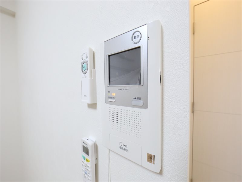 モニター付きインターホン