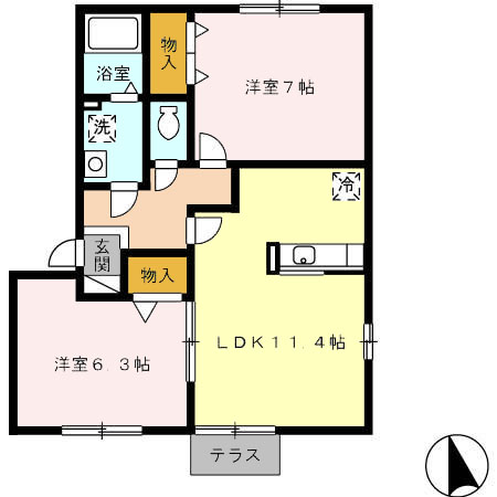 TKハウス　1号室