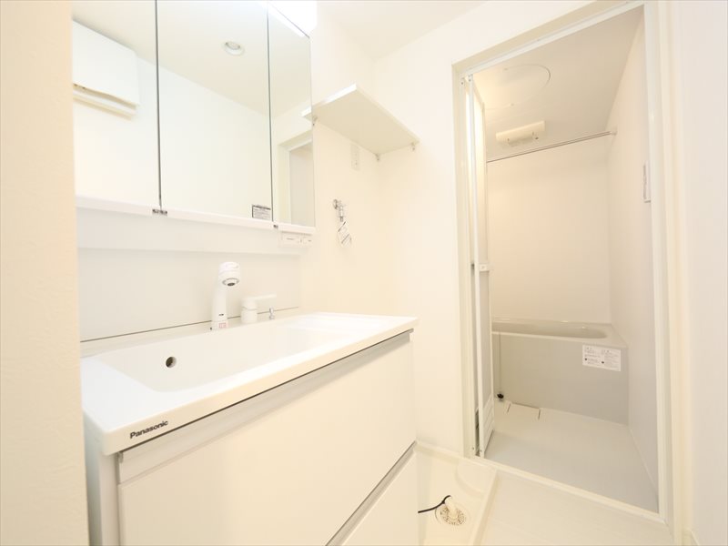 シャンプードレッサー 脱衣所 室内洗濯機置場