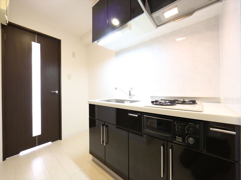 システムキッチン(ガス2口コンロ)