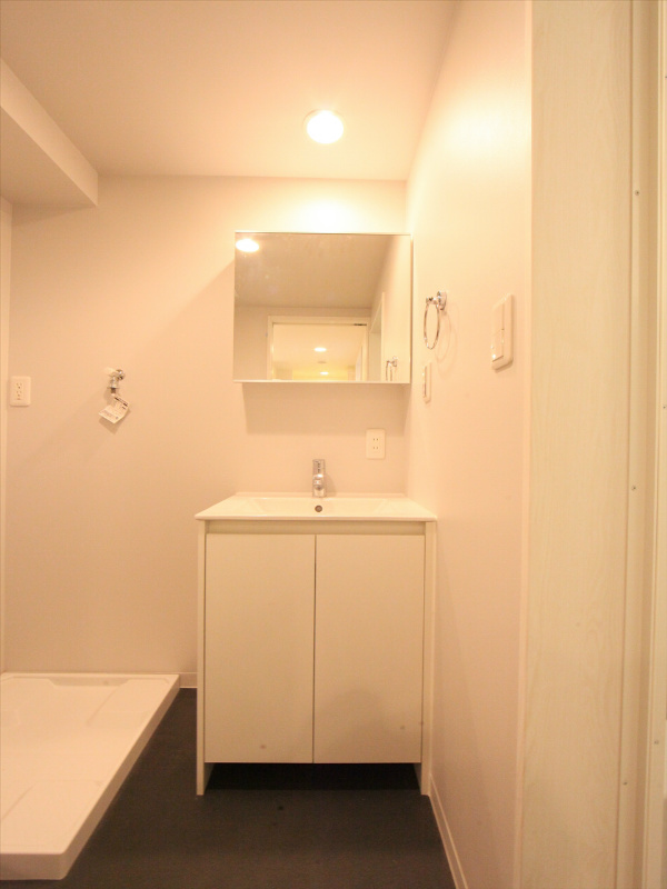 独立洗面台 同施工会社類似物件