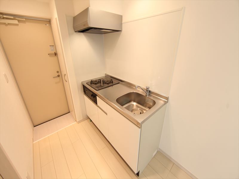 システムキッチン(ガス2口コンロ)