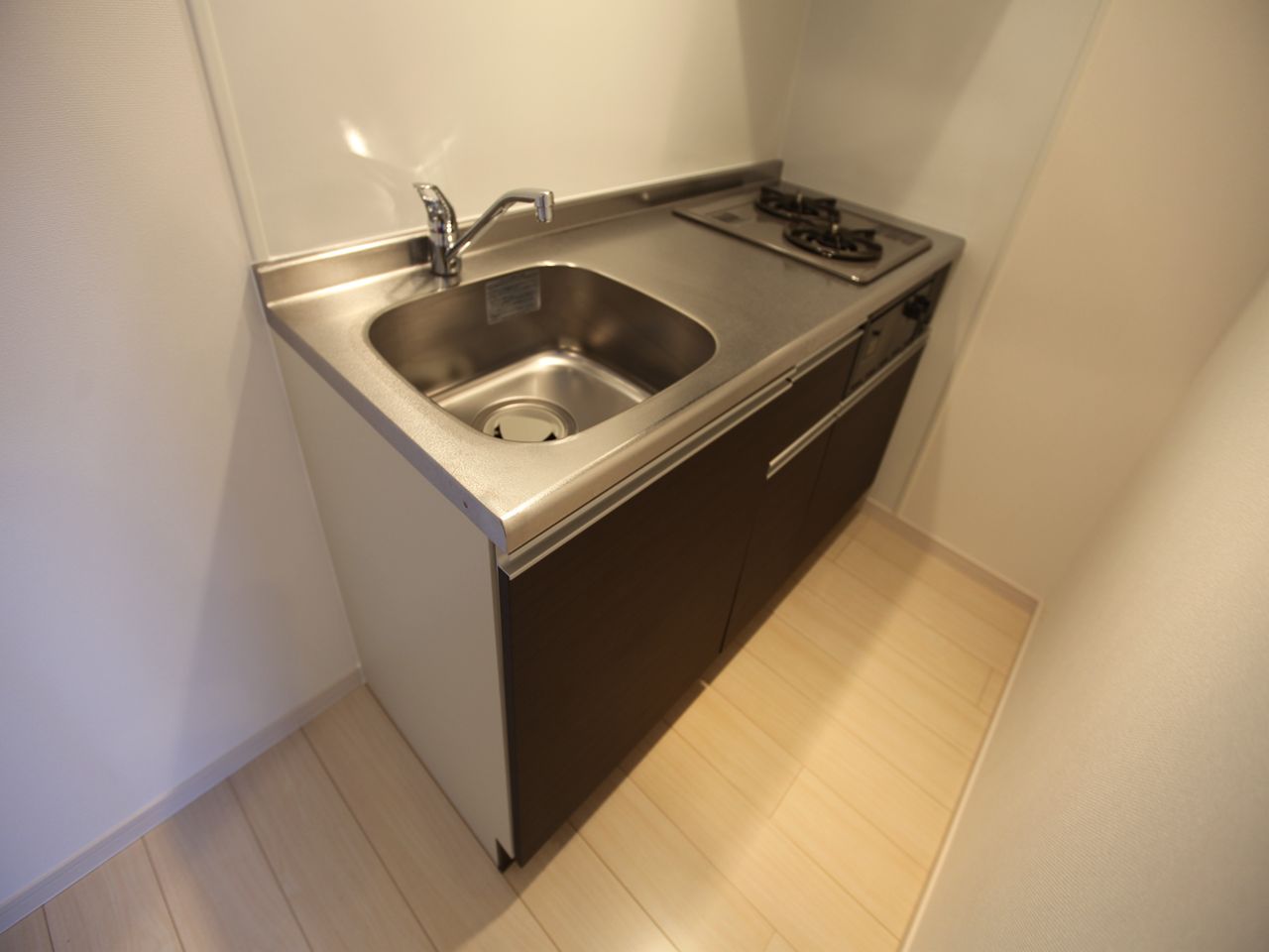 システムキッチン(ガス2口コンロ)