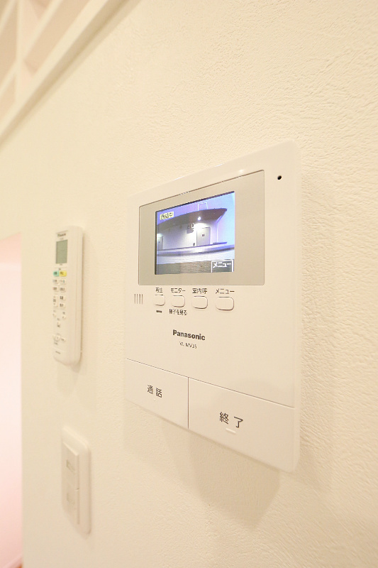 モニター付きインターホン
