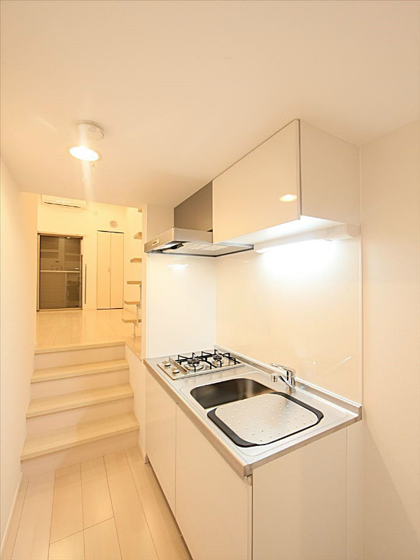 システムキッチン(2口コンロ)