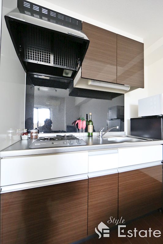 システムキッチン(ガス2口コンロ)