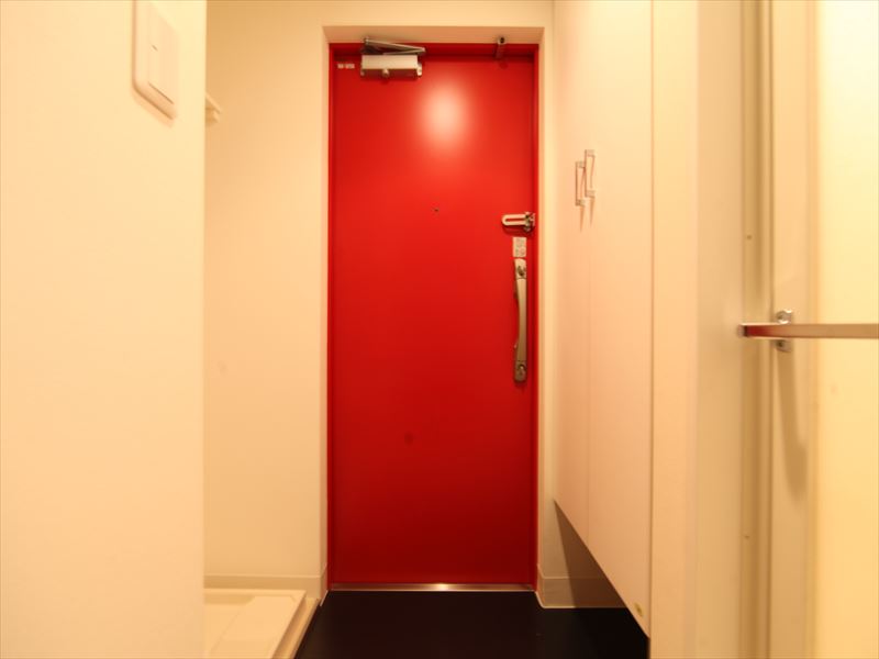 玄関 たくさん入るシューズボックス付