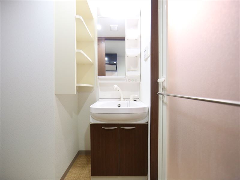 シャンプードレッサー付き独立洗面台