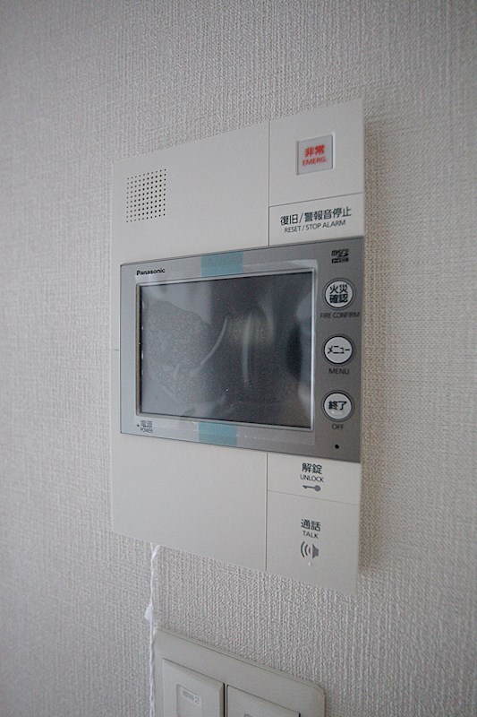 モニター付きインターホン