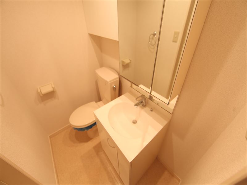 脱衣所 独立洗面台付