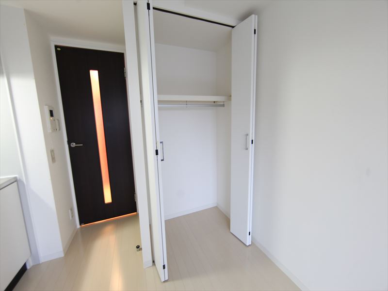 クローゼット 収納充実してます