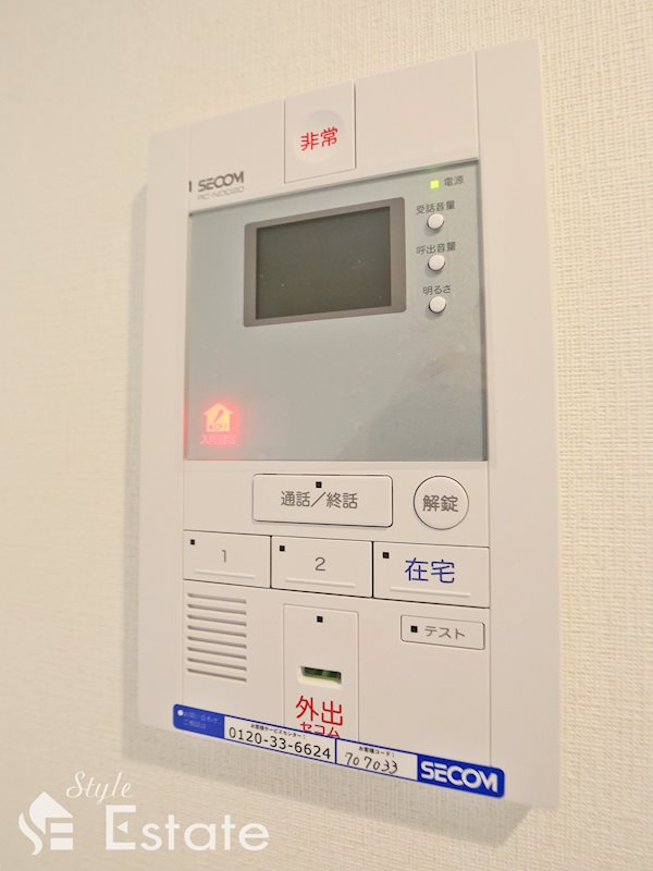 モニター付きインターホン