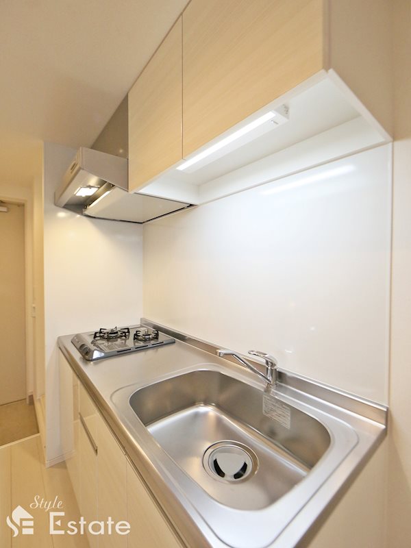 システムキッチン2口コンロ