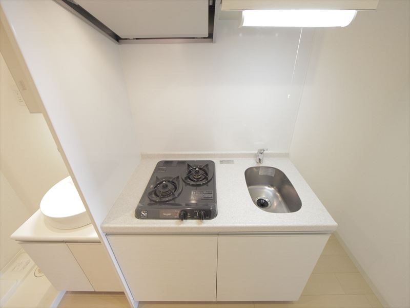 システムキッチン(2口コンロ)