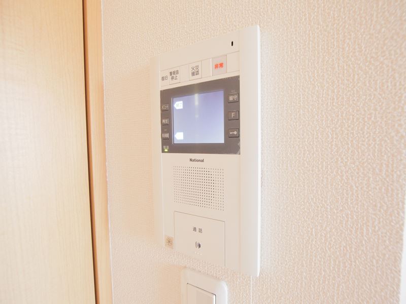 モニター付きインターホン」