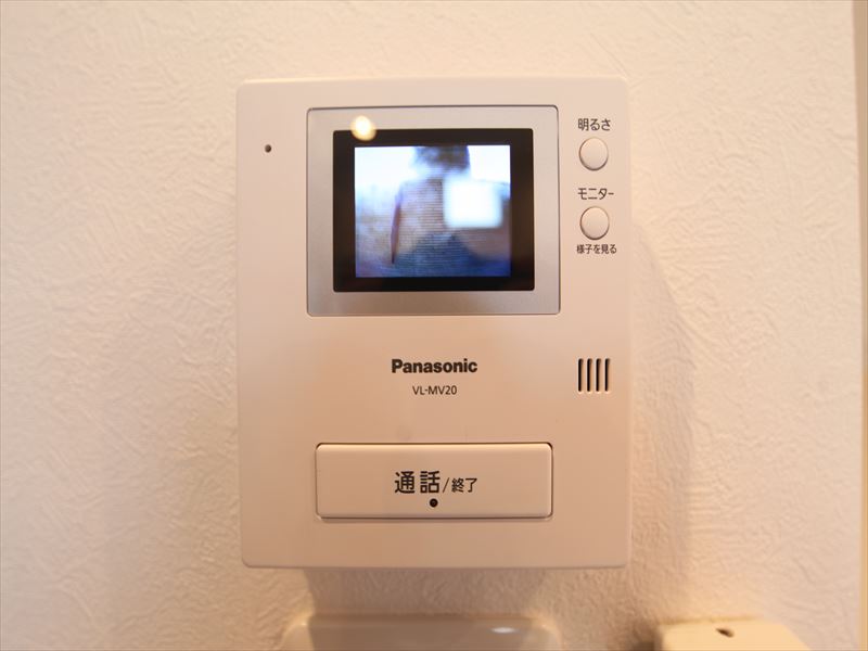 モニター付きインターホン