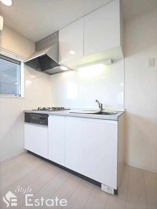 システムキッチン(ガス2口コンロ)