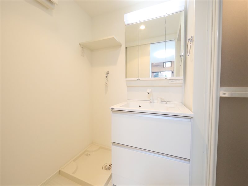 シャンプードレッサー 脱衣所 室内洗濯機置場