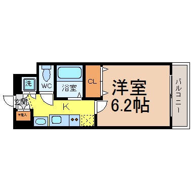 プレサンス名古屋城前ラバンカ　Bタイプ（プレサンスナゴヤジョウマエラバン