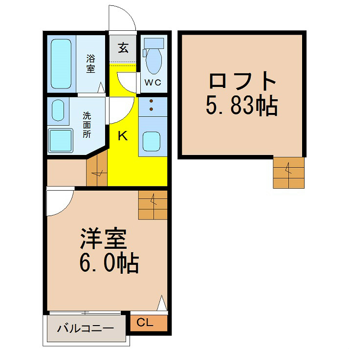 Creo高畑弐番館　（クレオタカバタニバンカン）