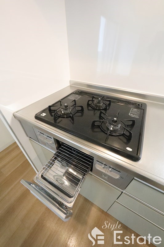 ガス3口+グリル