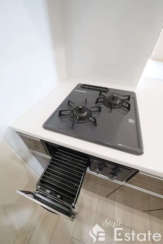 ガス2口+グリル