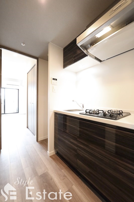 システムキッチン(ガス2口)