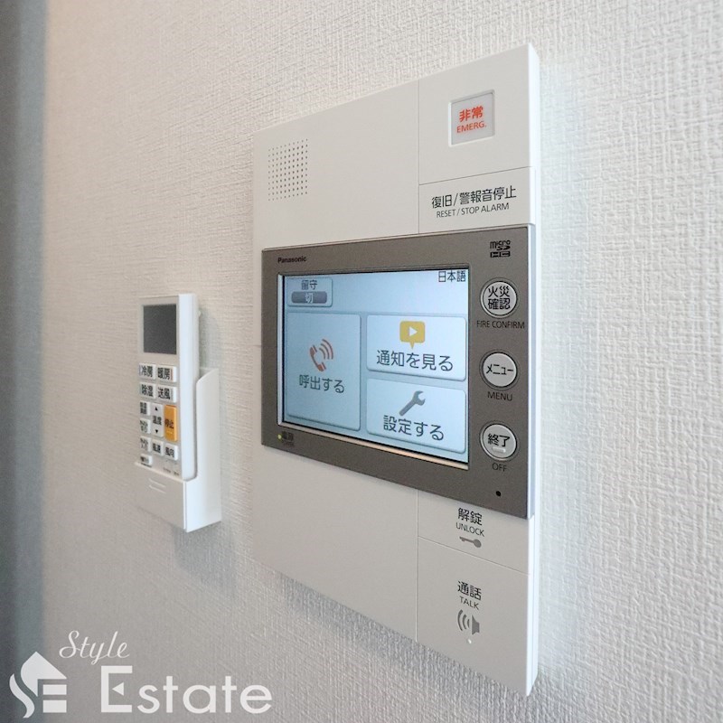 モニター付きインターホン