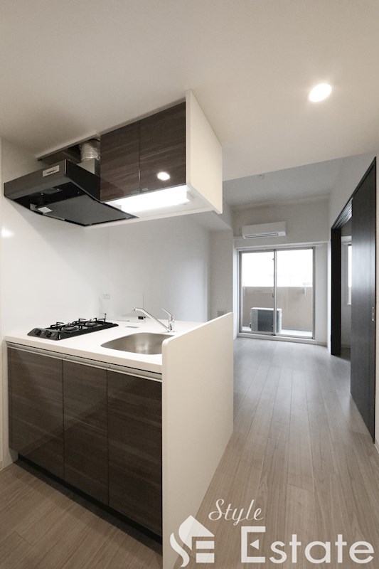 システムキッチン(ガス2口)