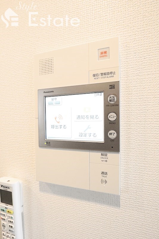モニター付きインターホン
