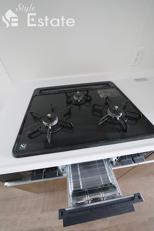 3口コンロ 建設中