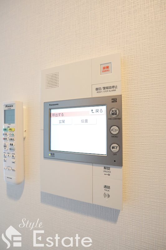 モニター付きインターホン