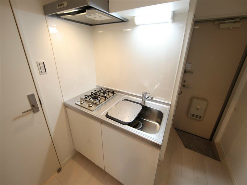 システムキッチン(ガス2口コンロ)