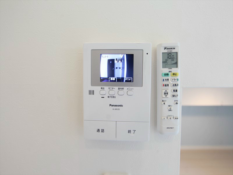 TVモニター付インターホン