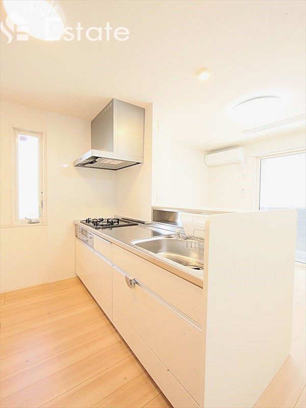 システムキッチン 3口コンログリル付