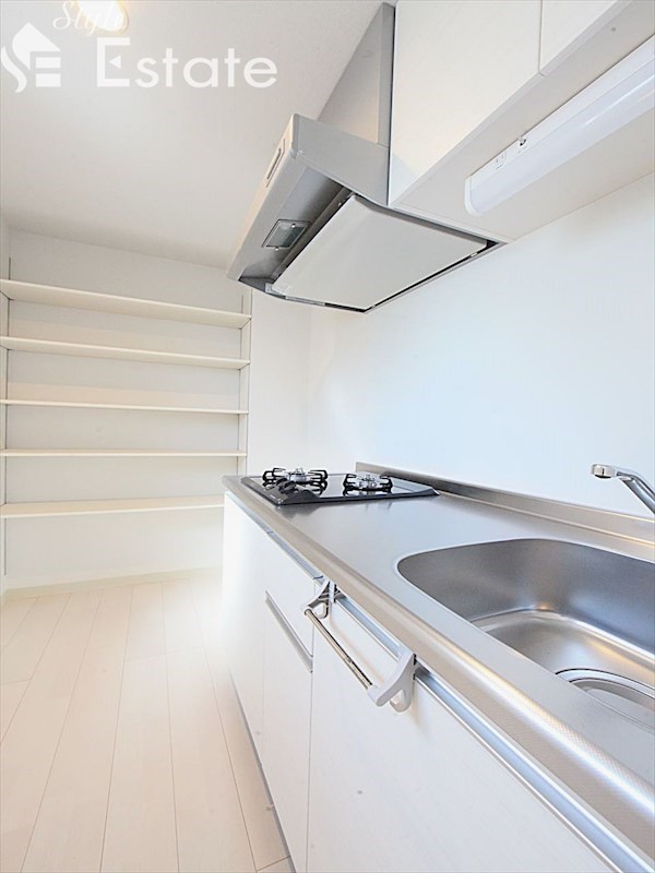 システムキッチン2口コンロ