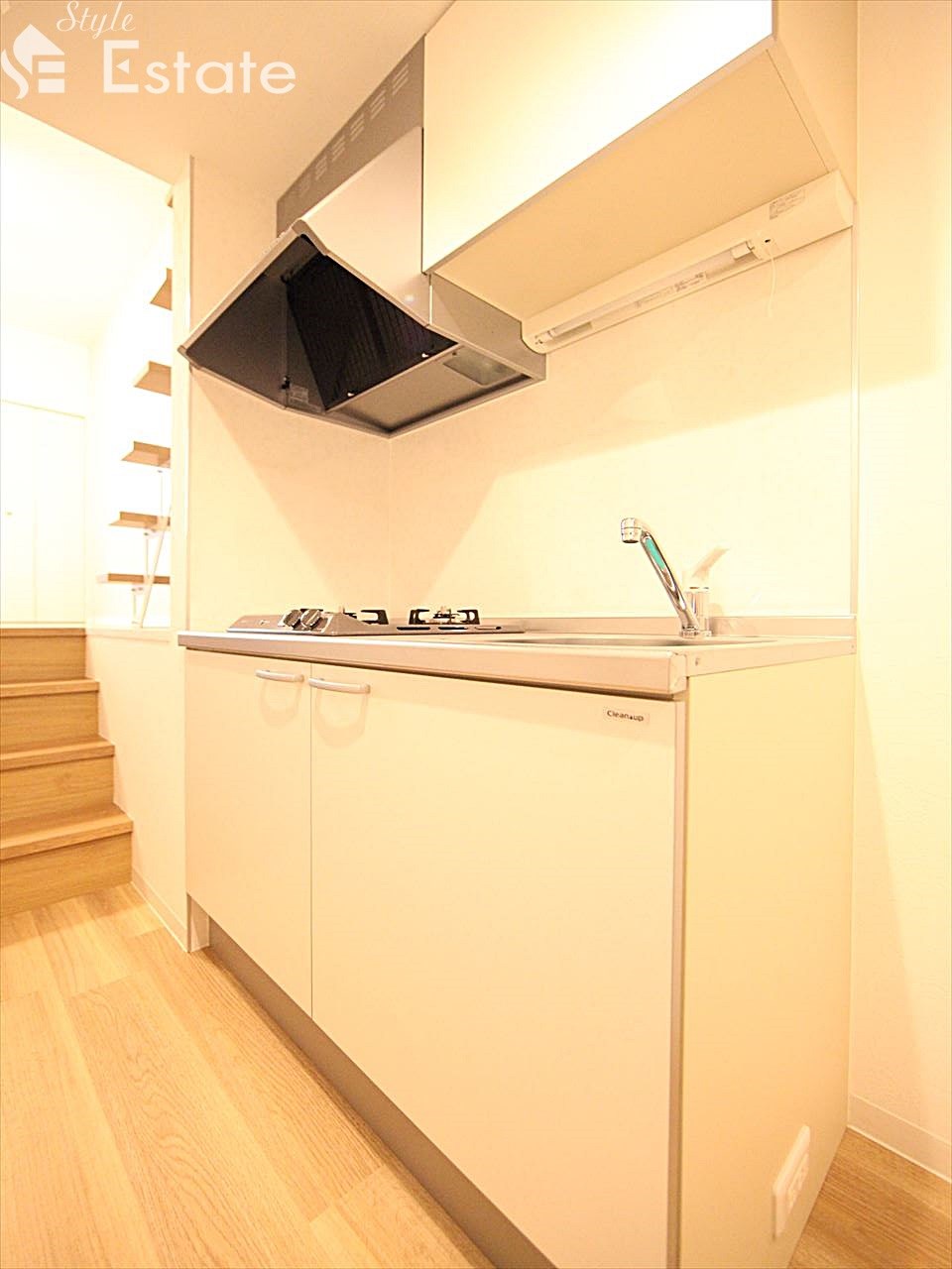 システムキッチン(2口コンロ)