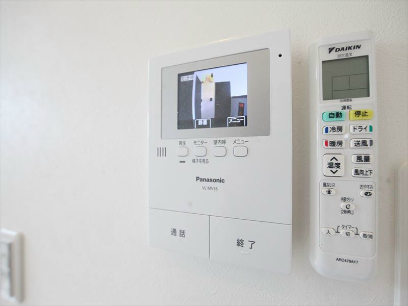 モニター付きインターホン