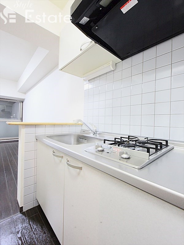 システムキッチン 2口コンロ付