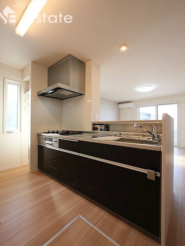 システムキッチン(3口ガスコンロ)