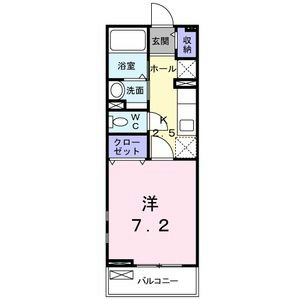 洋室7.2帖