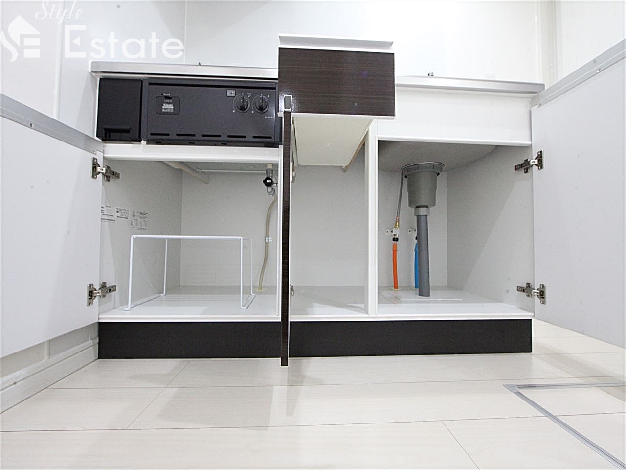 システムキッチン 2口コンロ